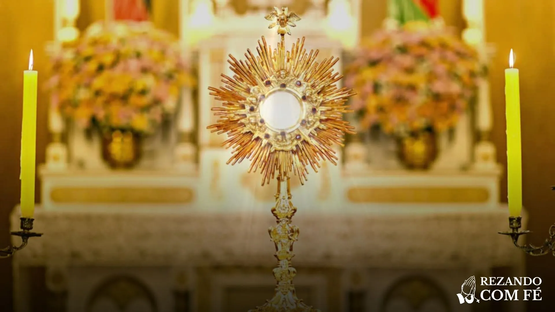 Oração diante do Santíssimo Sacramento: Reze esta prece e Adore Jesus Eucarístico