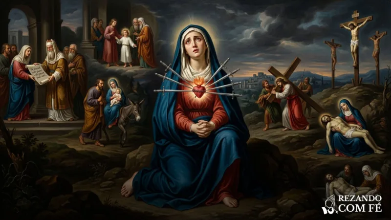 As Sete Dores de Maria: Aprenda o Significado e a Meditar Cada Dor